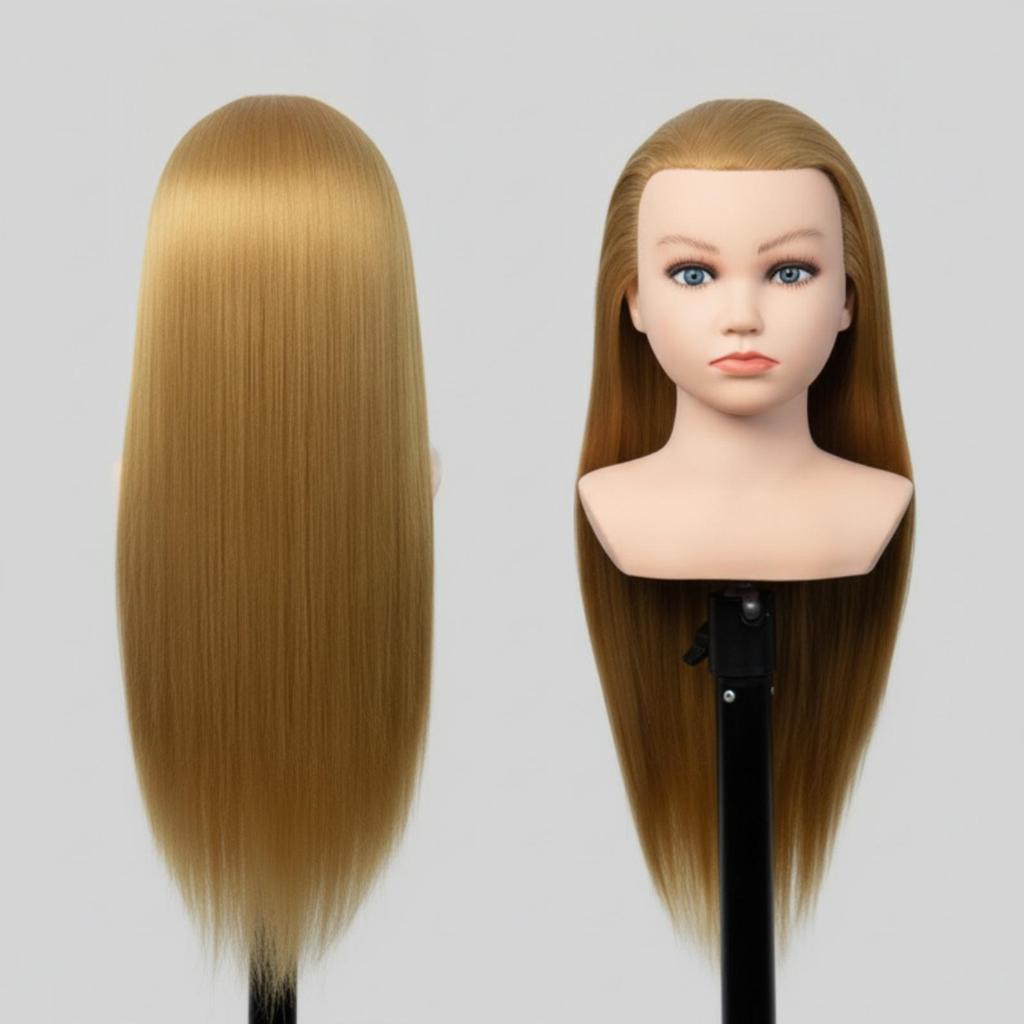 Hairdressing Training Head Child-Friendly Braiding Practice Mannequin for