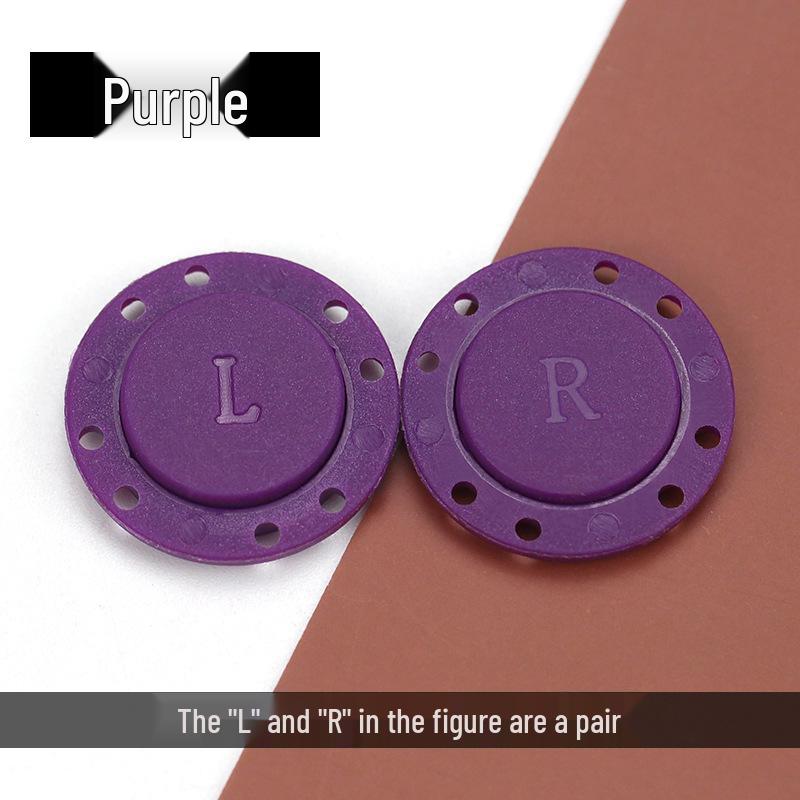 Magnetic Snap Buttons for Sweaters and Coats - Hidden Buckle Accessories and Fasteners.