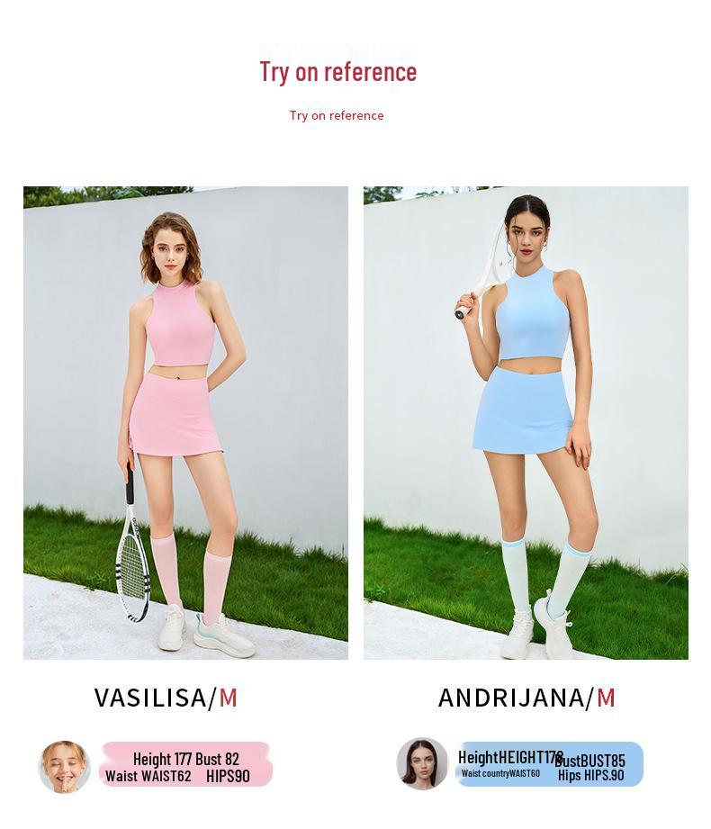 European-American Summer Quick-Dry Sports Yoga Bra - Nude Sleeveless Vest