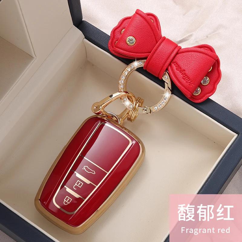 New Tpu Car Key Case Cover Protect Shell Bag For Toyota Prius Camry Corolla Chr C-Hr Rav4 Altis Land Cruiser Prado Accessories