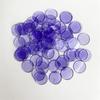 100Pcs 19Mm Transparent Chips Plastic Counting Supplies Counters For Maths Board Game Token