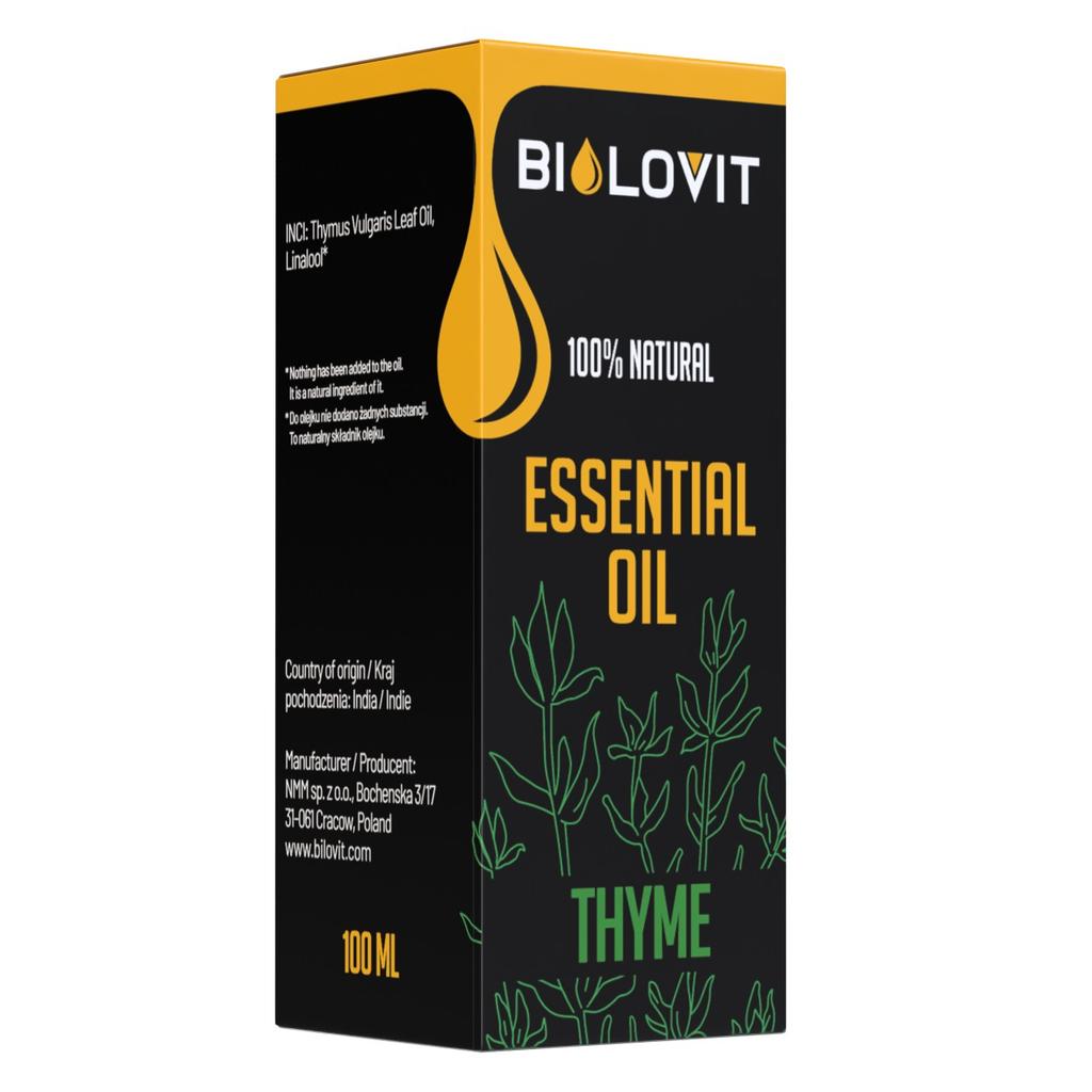 Bilovit 100% Natural Thyme Essential Oil 100ml
