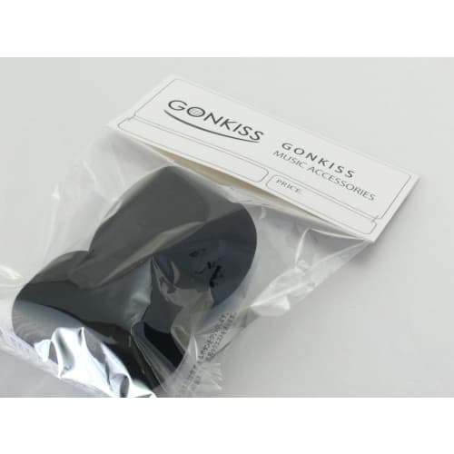 GONKISS Dynamisches Mikrofon Mikrofon-Schwamm, Mittel, Mikrofon-Windschutz, 2-teiliges Set, Schwarz