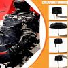 Custom Name Personalized Batman Print Umbrella, Auto Open Close, 8‑Rib Sturdy Frame, Commute Camping Hiking Use, Birthday Gift