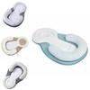 Newborn Baby Head Shaping Pillow With Antiroll Design For Infant Sleep Support