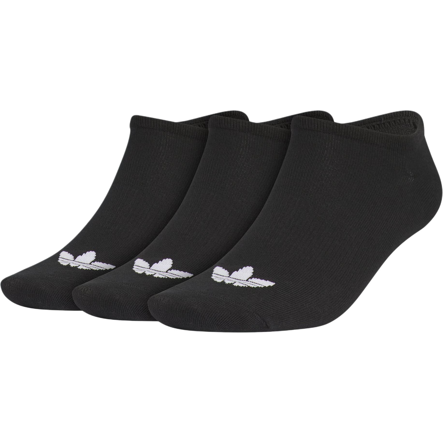 Adidas Originals Ankle Socks Unisex 3 Pack Black JC9284 M