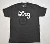 Lifted Research Group LRG Pánské tričko Heather Black s cyklo logem Nové M, L