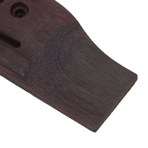 Yibuy 6-String Guitar Bridge, Rosewood Acoustic Guitar Bridge, 155x36.5mm