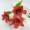 Plant Simulated Lilium Spp Wedding Hotel Restaurant Desktop Decoration Props
