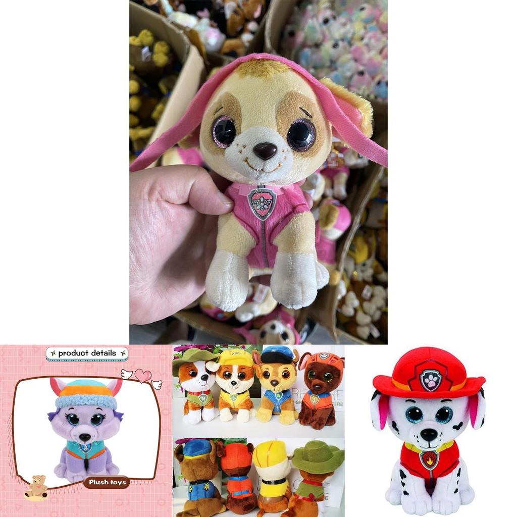 Adorable Paw Patrol Dog Plush Toy Featuring Beloved Characters Marshall Rubble Chase Rocky