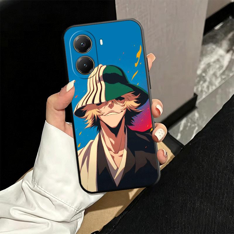 

Bleach Kisuke Urahara Soft Phone Case for Xiaomi Poco X5 X6 X7 X8 Pro Max X3 F7 F8 Ultra M8 M7 M6 M5 Redmi 15 15C 14C 13C 12C X4 Xiaomi Poco M8