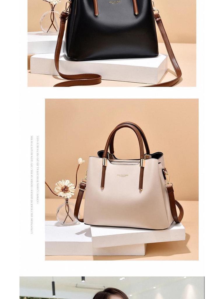2024 Women's Large Capacity Simple Shoulder Crossbody Handbag