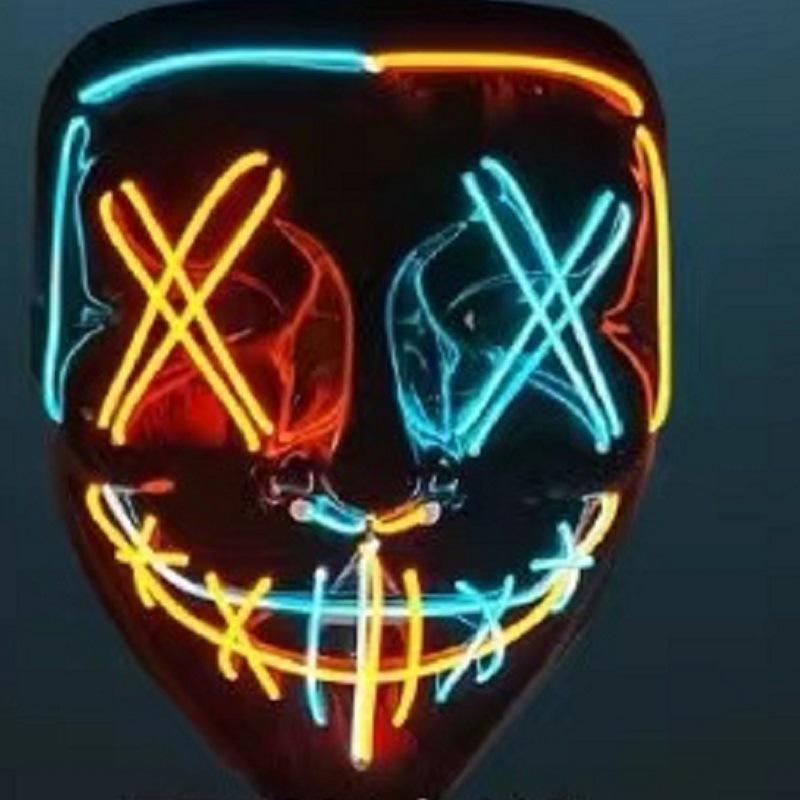 EL Luminous Funny Halloween Mask - Hot Selling Style