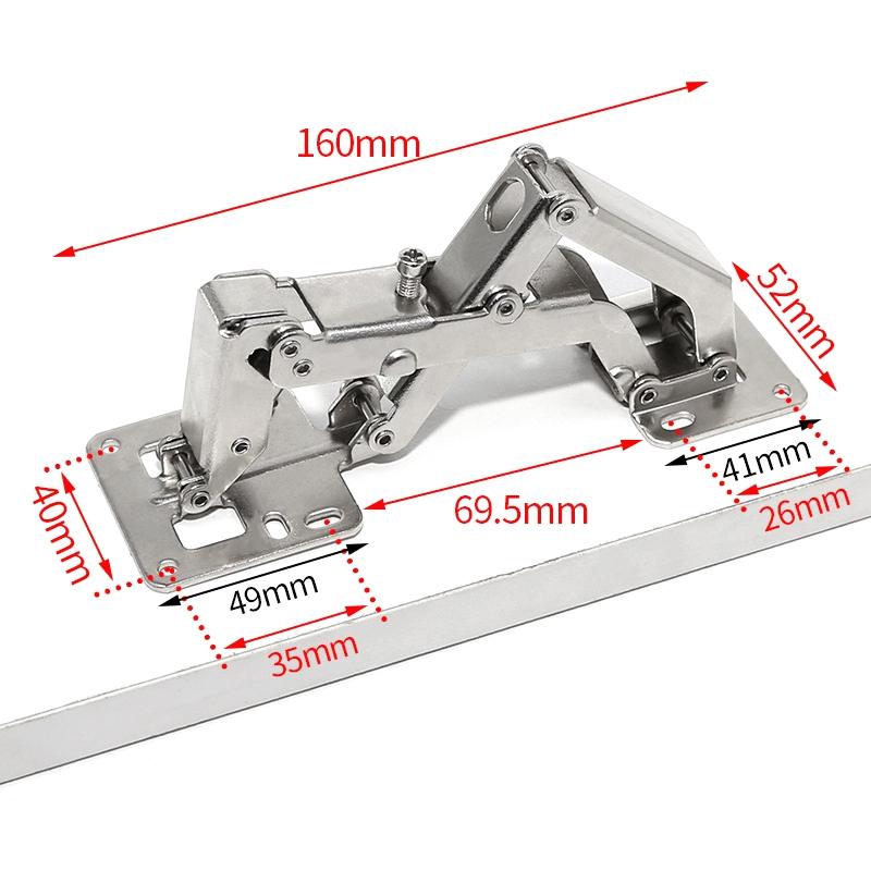 170 Degree Furniture Cabinet Doors Hydraulic Hinge Soft And Slow Close Thick Door Panels Cabinet Door Hinge Wardrobe Hinge