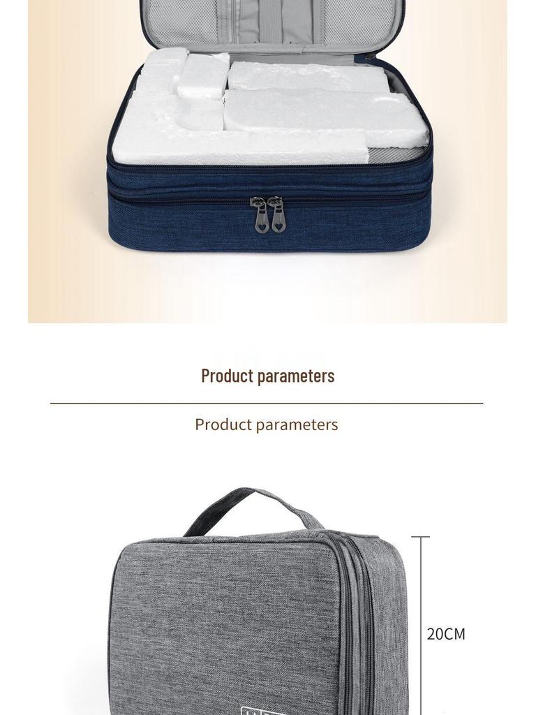 Portable Large Capacity Waterproof Multi-Functional Storage Bag for Electronics & Makeup