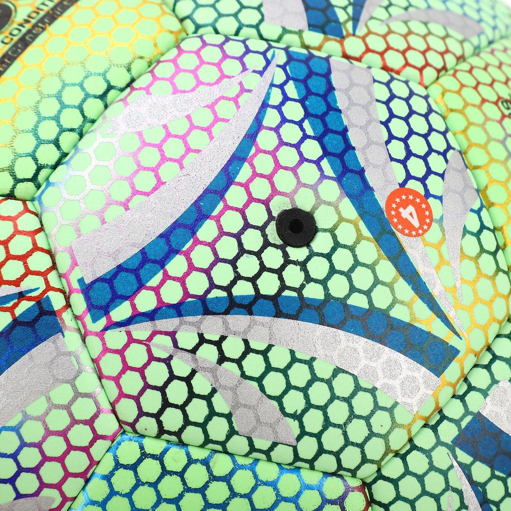 Glowing Soccer Ball Size 5 Wearproof Luminous Soccer Balls for Night Games Training Gifts