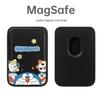 Doraemon Leather Magnetic Card Holder & MAGSAFE-Compatible Apple Phone Case