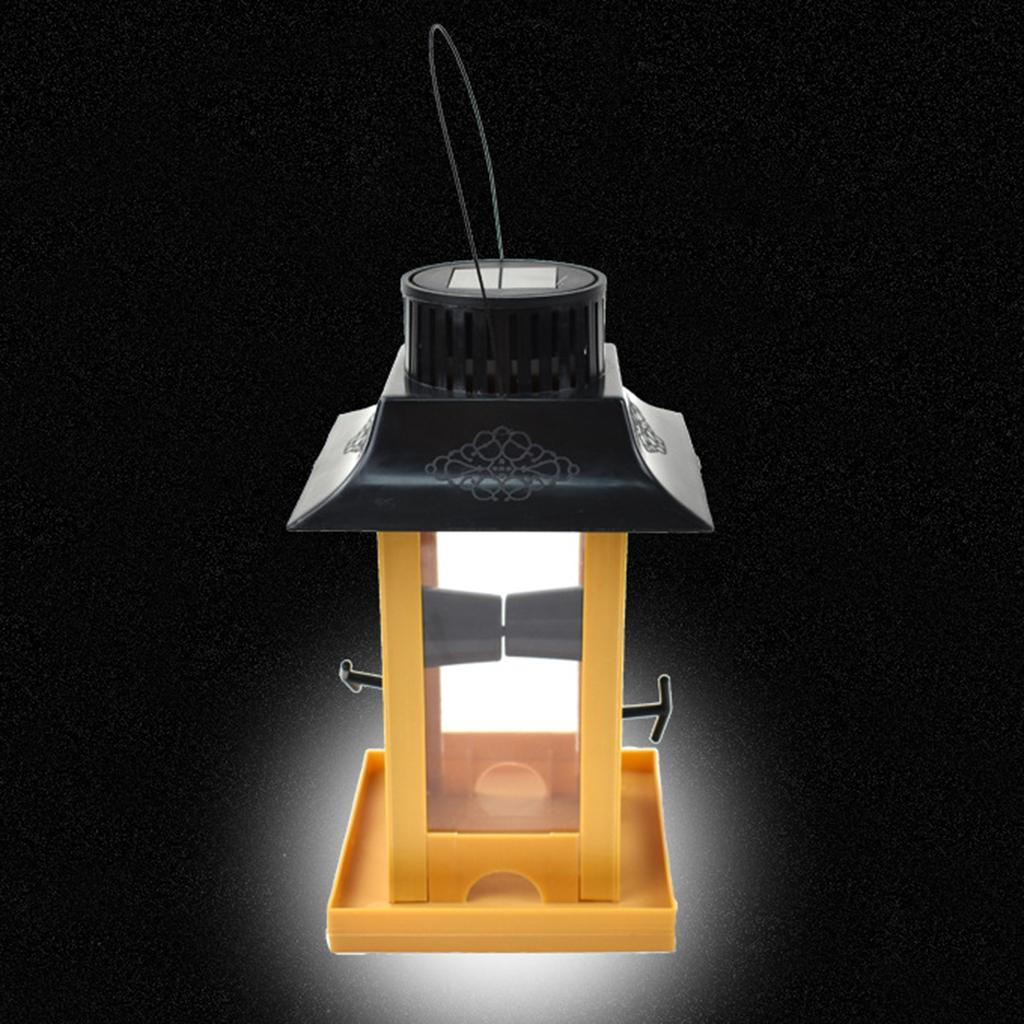 Solar Powered Bird Feeder BalconY Non- for Cockatiel Finch Parakeet