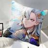 Game Genshin Impact Neuvillette Pillow Case Square Pillow Bedroom Sofa Leisure Comfort Cushion Car Home Decoration