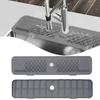 Extended Kitchen Sink Splash Pad Slope Design Sink Protectors Mat Faucet Splash Guard  Washbasin