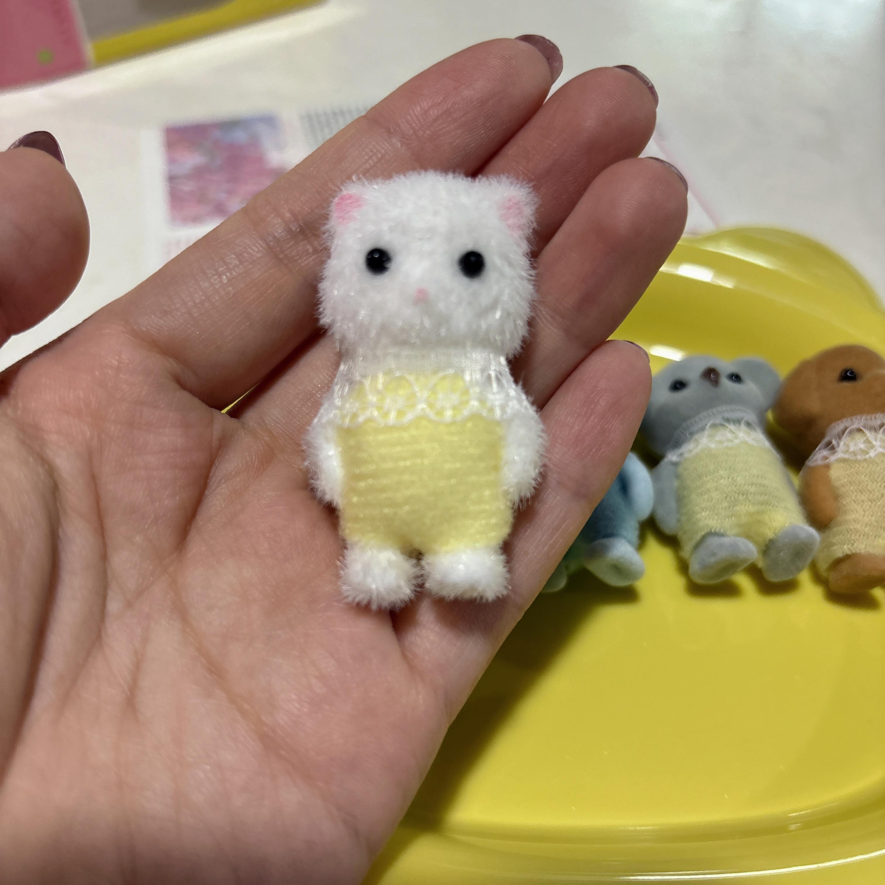 Sylvanians Families Anime Meisjes Figuren Calico Critters Meubelset Pvc Standbeeld Model Poppen Verzameling Ornamenten Cadeaus Speelgoed