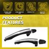 2X Front+Rear Outside Door Handle For 2006-2011 Hyundai Azera Right 826513L000 K
