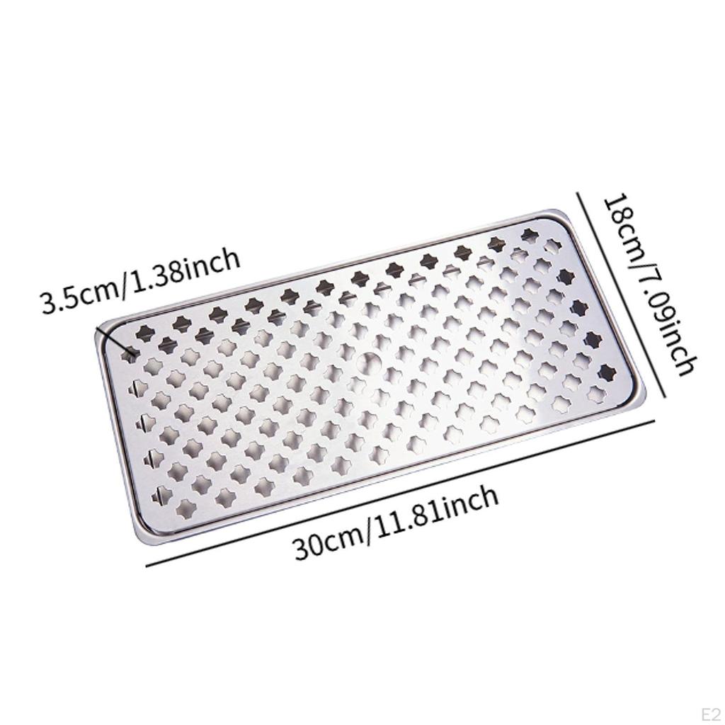 Taca ociekowa do piwa Akcesorium barowe do napojów Płyta typu drenażowego Kegerator Wysoko polerowana