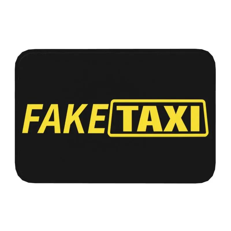 

Personalized Fake Taxi Doormat Mat Anti-Slip Kitchen Bath Toilet Rug Carpet 40*60cm 40x60cm