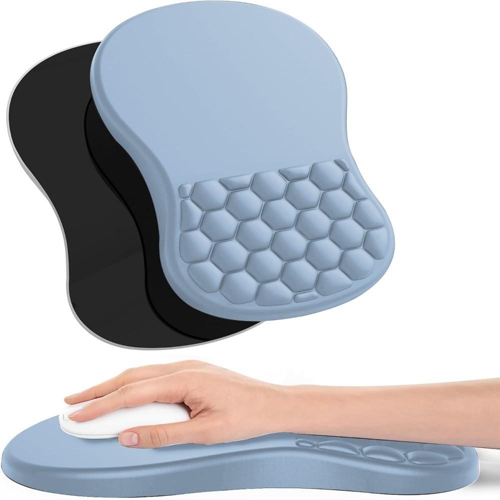 Pain Relief Wrist Support Mousepad High Elastic Wrist Rest Ergonomic Mouse Pad  Computer Work