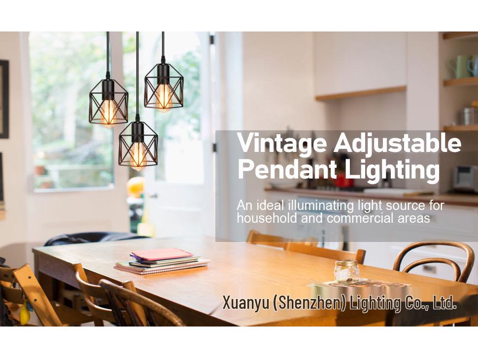 Nordic Modern Minimalist Industrial Chandelier - Retro Creative Style for Bars and Aisles