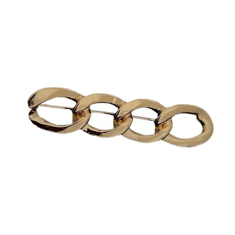 Smooth Chain Brooch, Waist Reduction Accessory, Dress Anti-exposure Buckle, Women's Elastic Waist Pin, Waist Cinching and Fixing Clothes