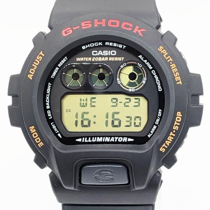 Used Casio G-SHOCK Toughness DIGITAL Black DW-6900UB