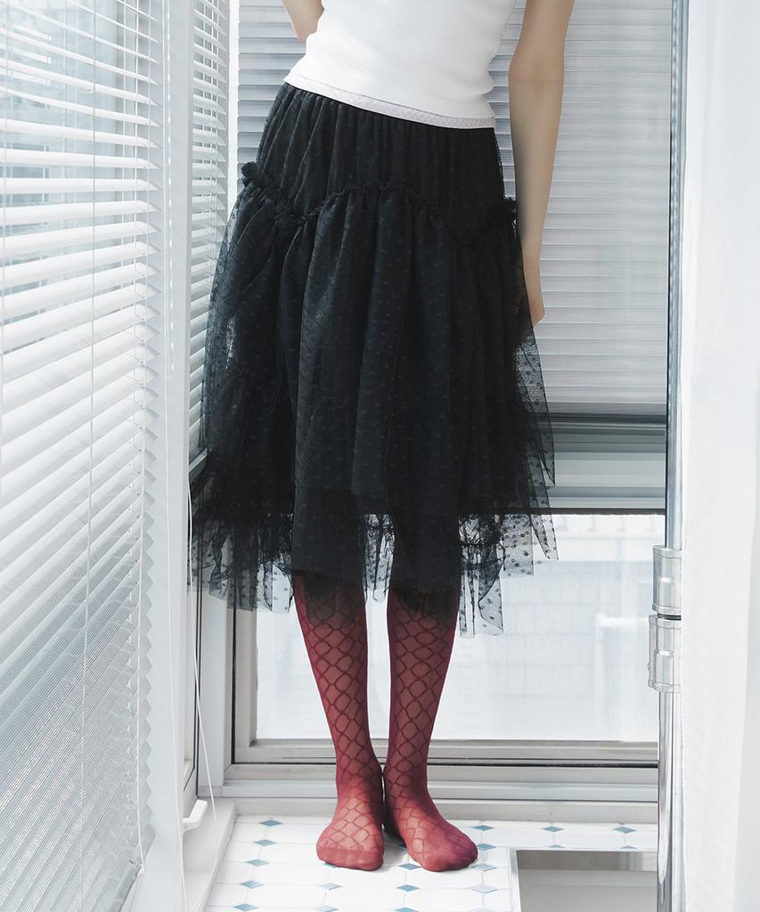 Keulloleu Layered Tulle Skirt - 4 Colors