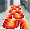 Abstract Art Hallway Runner Floor Mat Rugs Carpets Home Decoration Non Slip Washable Area Rug Modern Style Bedroom Decor