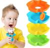 Silicone Popsicle and Cone Holders 4 Pcs BPA Free Kids