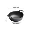 Wutuo Non-Stick Cast Iron Double-Handle Wok