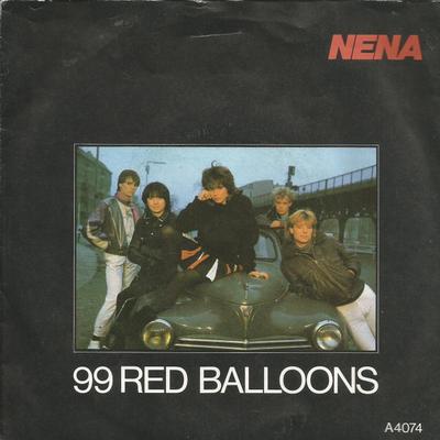 7inch Record NENA - 99 Red Balloons A4074 Epic 1983 UK Rock Used