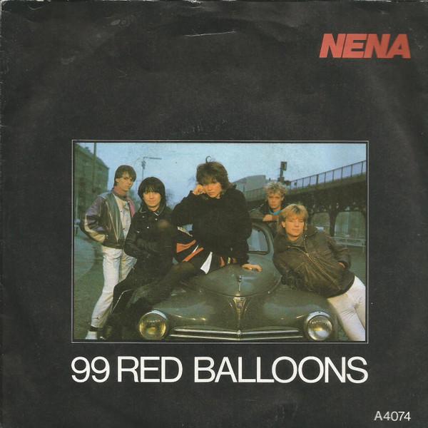 

7inch Record NENA - 99 Red Balloons A4074 Epic 1983 UK Rock Used