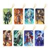 Anime Game YUAN SHEN Keychain Cartoon Acrylic Figure Alhaitham Yelan Keychains Accessories Cute Bag Pendant Key Ring Fans Gifts