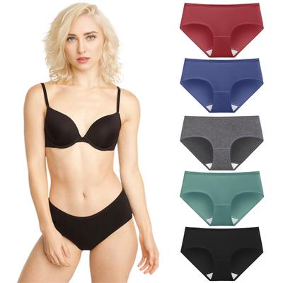 Mutandine Hipster da Donna in Cotone Cheeky Elasticizzate Morbide Intimo Bikini Vita Media Copertura Completa Slip da Donna
