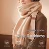 Women's Luxury 100% Wool Autumn Winter Shawl Scarf