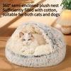 1 Stück Katzennest Winter warm kaltes Nest kleiner Hund Hundeschale Winter halbgeschlossen Herbstmatte warme Katze Bett