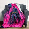 1pc Batman Flannel Throw Blanket Lightweight Soft Warm All Season Blanket for Sofa, Bed, Travel,L1028081