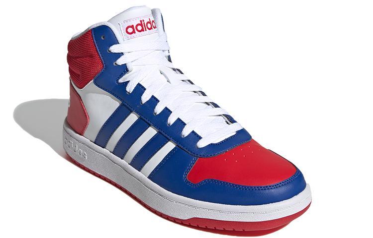 adidas Hoops 2.0 Mid 'Bílá Modrá Červená' FY8472