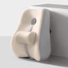 Lumbar Support Cushion Memory Foam Back Support Chair Lumbar Cushion with Adjustable Slider for Office Chair Computer Desk Chair Long Sitting Hours