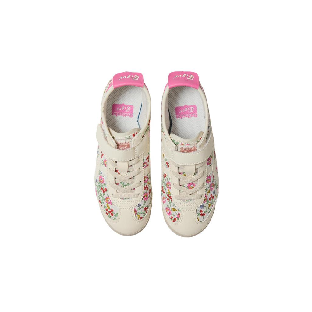 Onitsuka Tiger Mexico 66 Fabric Comfortable Simple Fashion Versatile Non-Slip Wear-Resistant Breathable Low-Top Kids Casual Shoes 1184A222-100