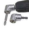 TIMESETL Tournevis Porte-Adaptateur 105 Degrés Perceuses À Angle Droit Adaptateur Coudé Pour Visseuse Hexagonal 1-4 '' 6.35mm