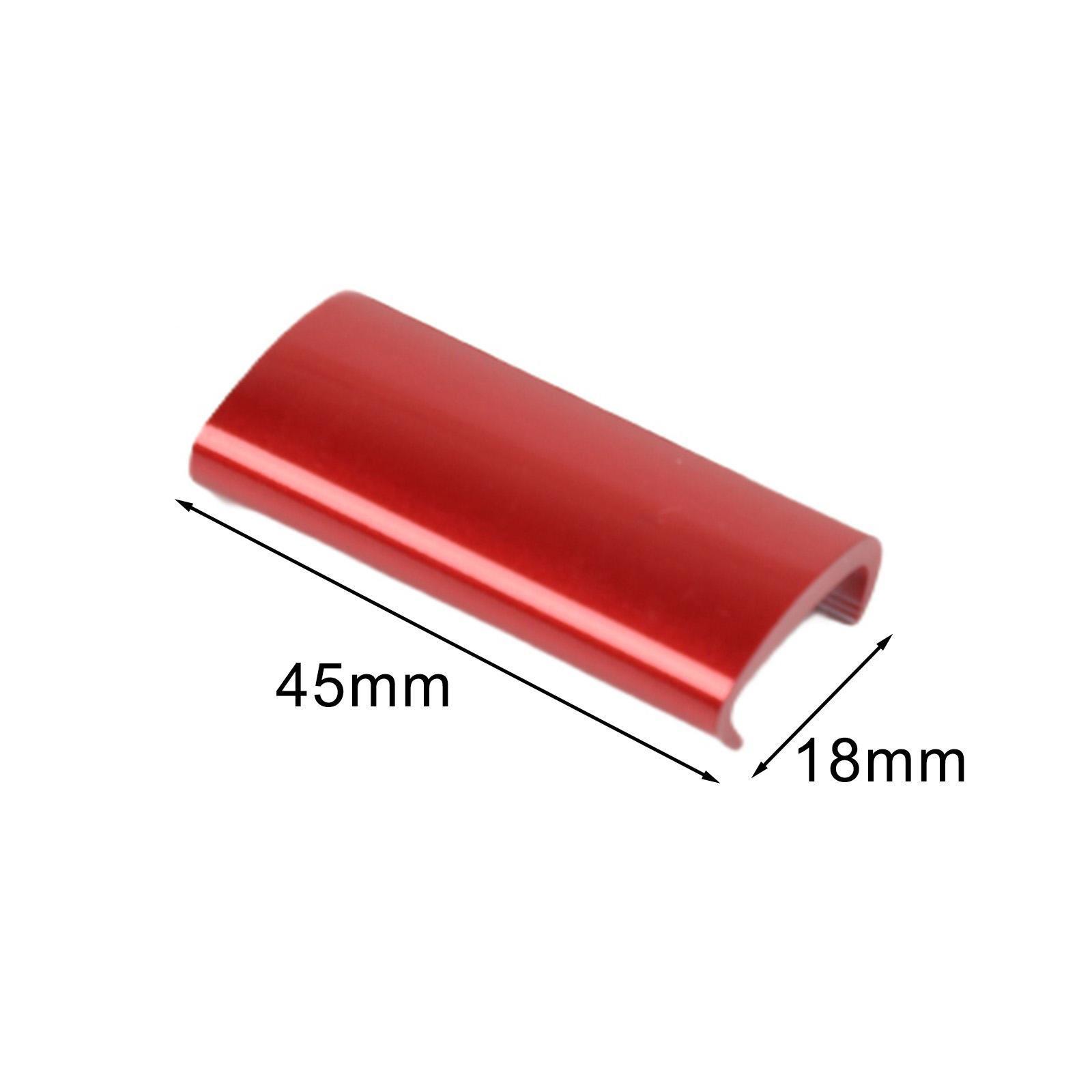 

Counterweight Block Edge Protector Pickleball Paddle Clip Red