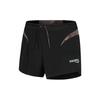 Lace-Up Mid-Rise Mesh Casual Shorts Men Shorts SA2269DP32R-BK001