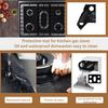 Stove Cover Easy to Clean Stove Top Protector Set Oil Stain Resistant Stove Top Cover Guard for Home Kitchen